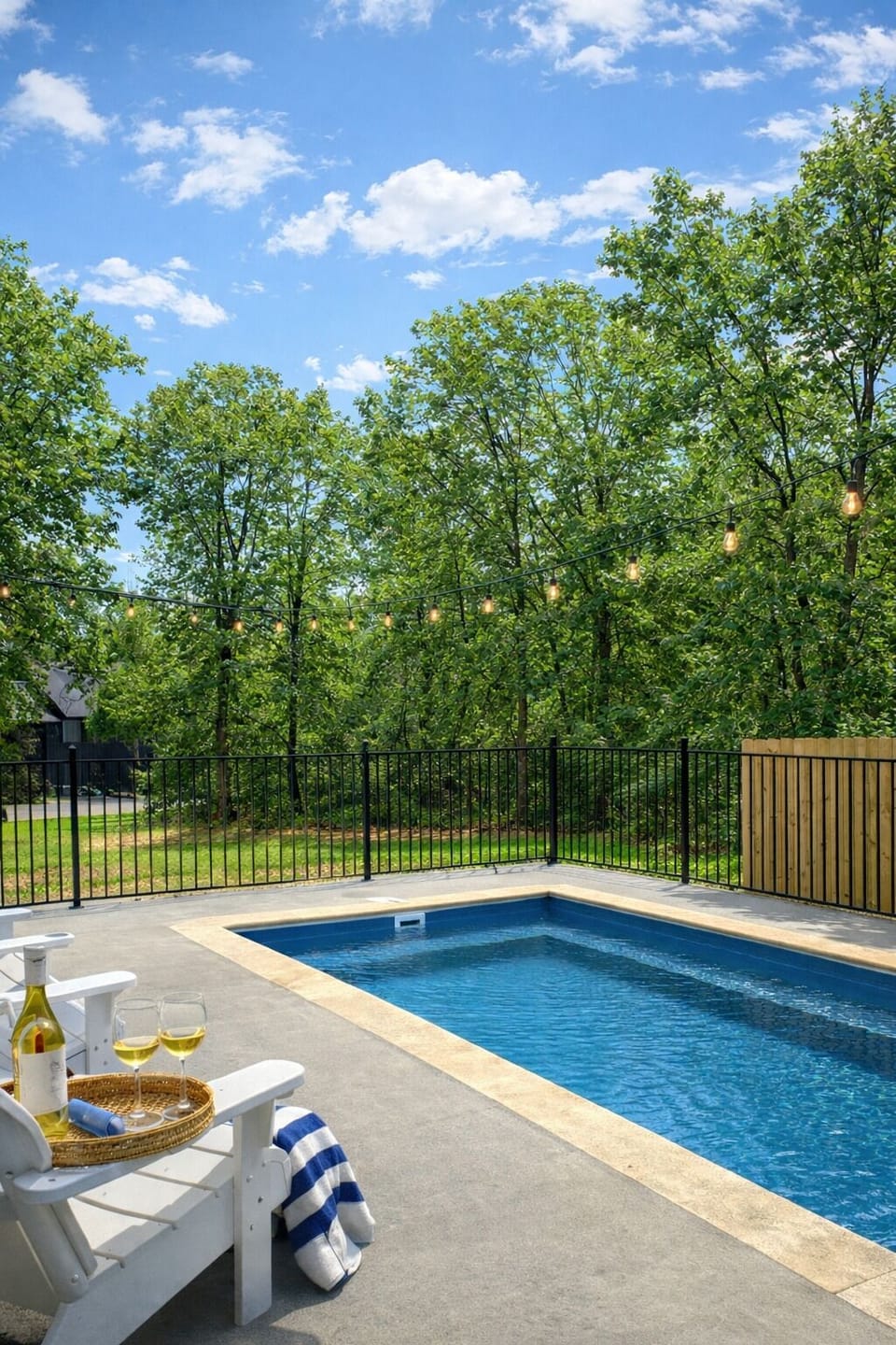 Brand new pool!