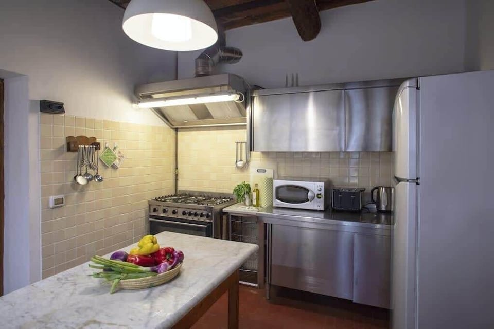 Well equipped kitchen