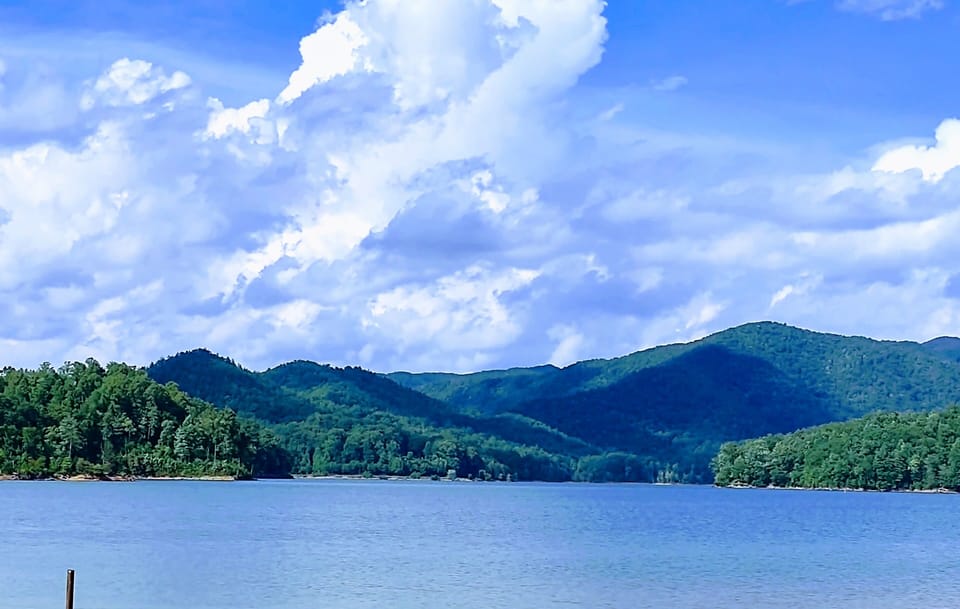 Watauga Lake... you can fish, kayak, hike, and swim...it is absolutely stunning!