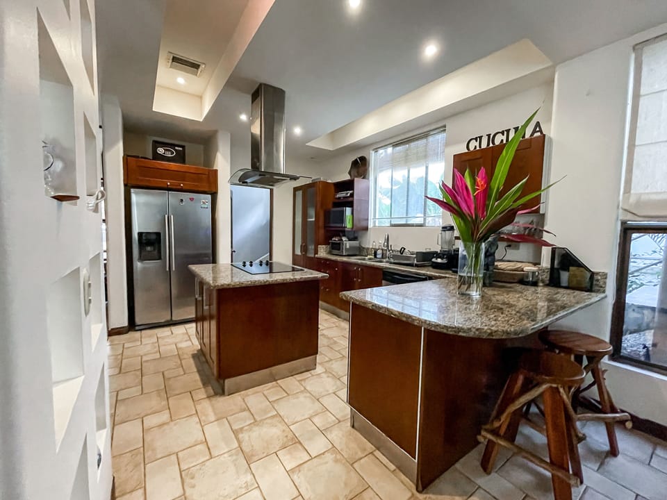 spacious kitchen
