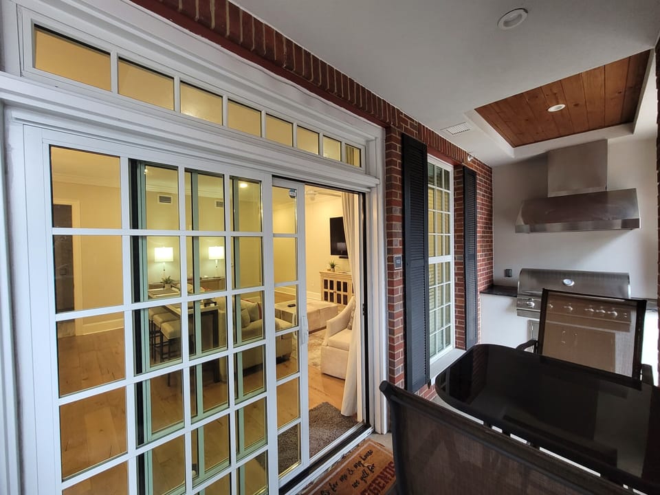Doorway to patio