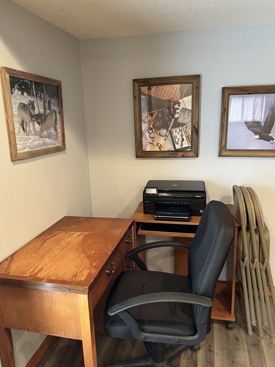 Basement Desk/Office Area