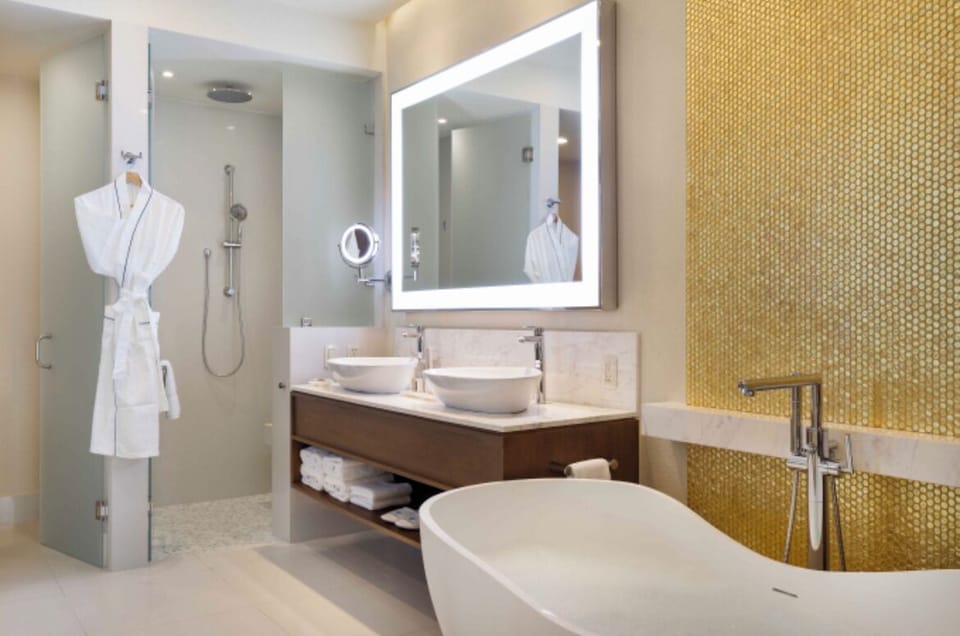 Sample Bathroom For 2BR Suite