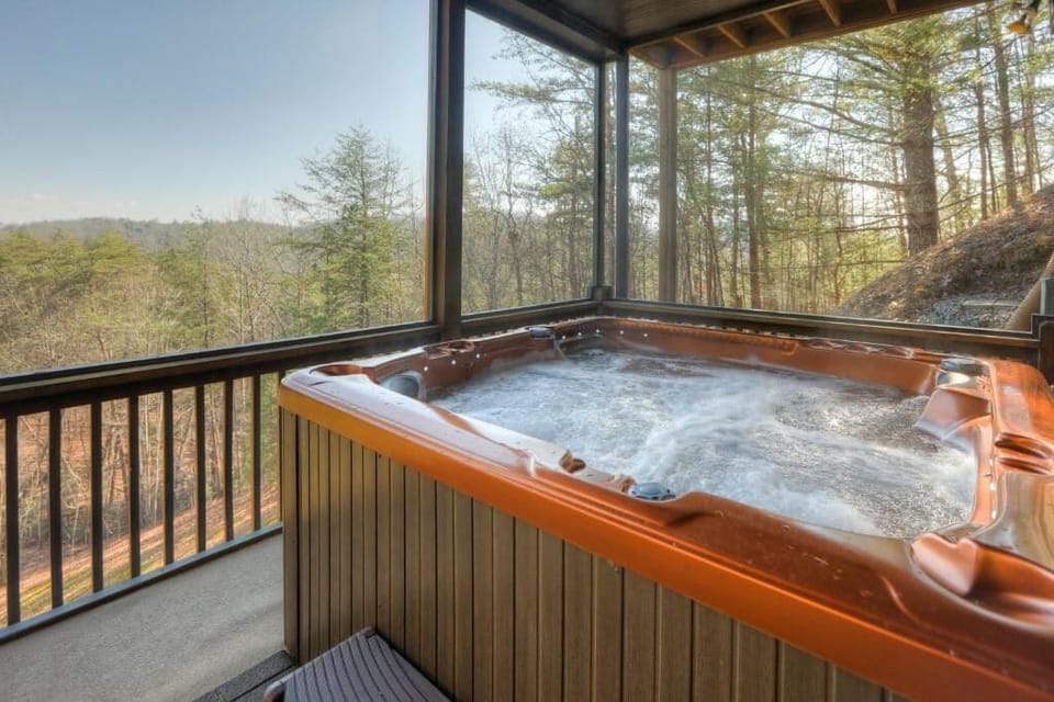How about a hot tub with a view!