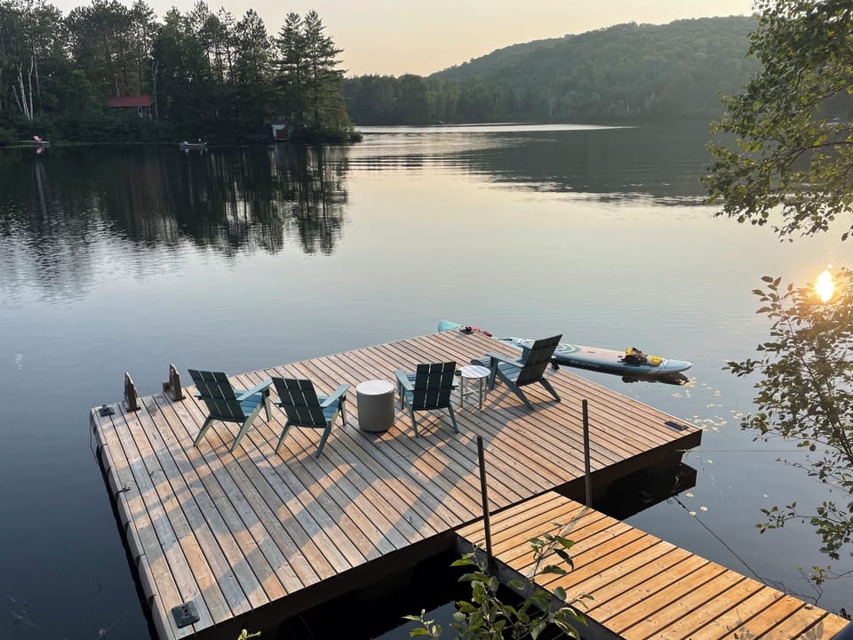 Deck with end depth of around 9 feet