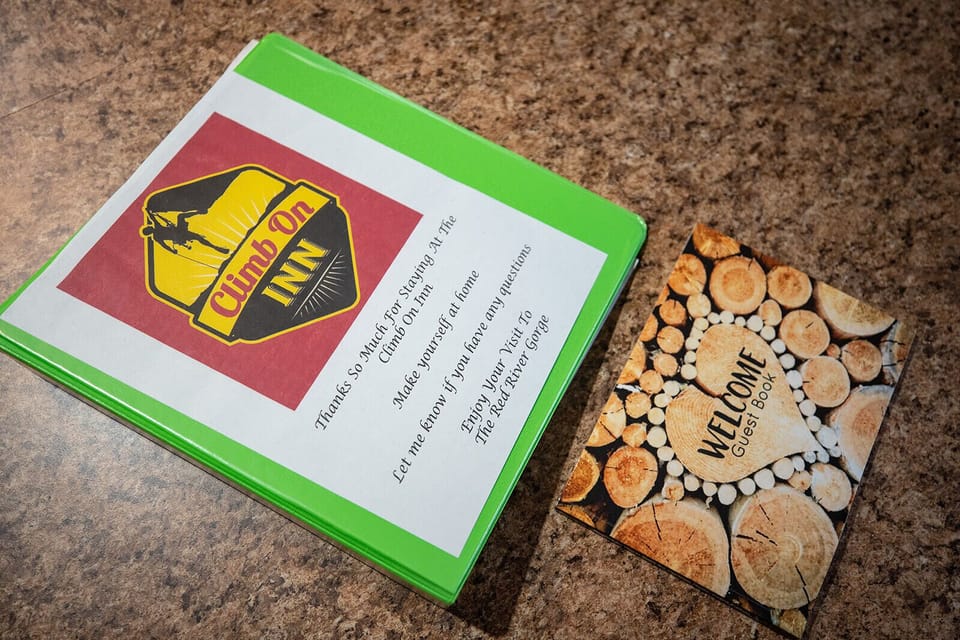 Guests books with alot of info 