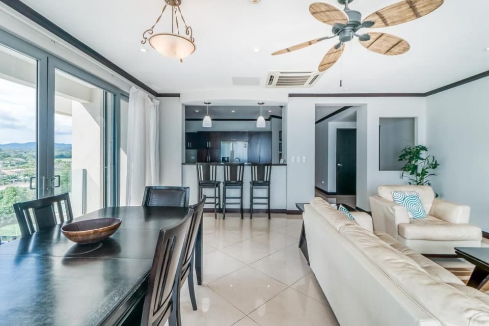 Open Living and Dining Area