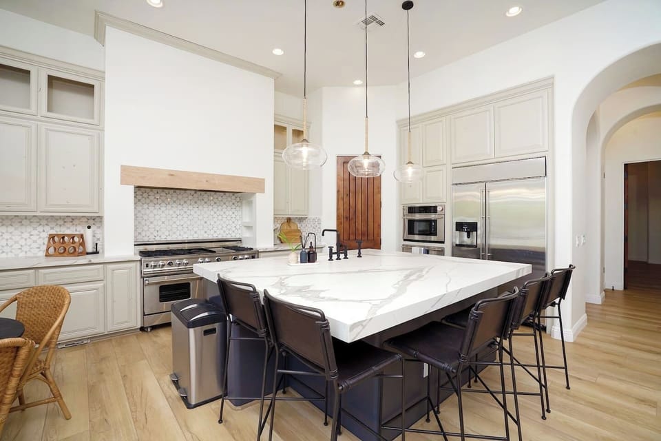 Gorgeous custom kitchen, fully remodeled and luxurious.