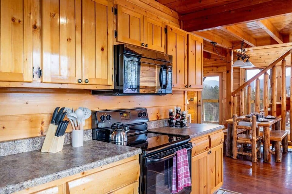 Prepare a delectable meal while remaining just steps away from your guests!