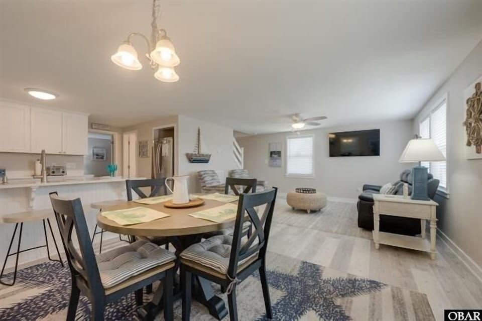 View from dining room area