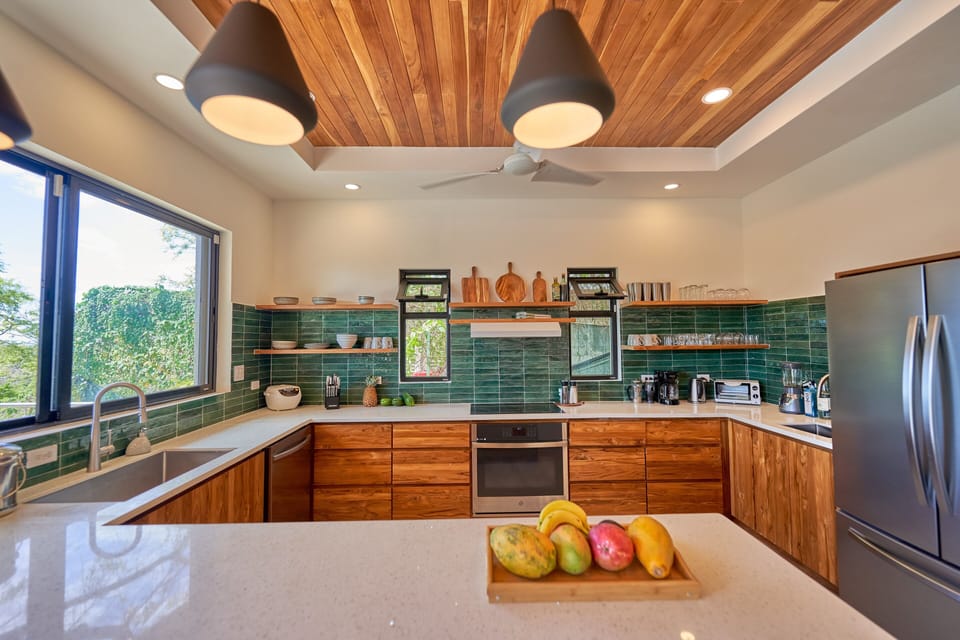 Chef's kitchen: all appliances including dishwasher, microwave, rice maker..more