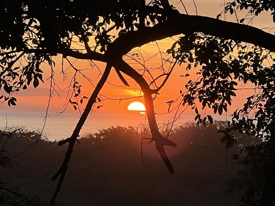 December sunset