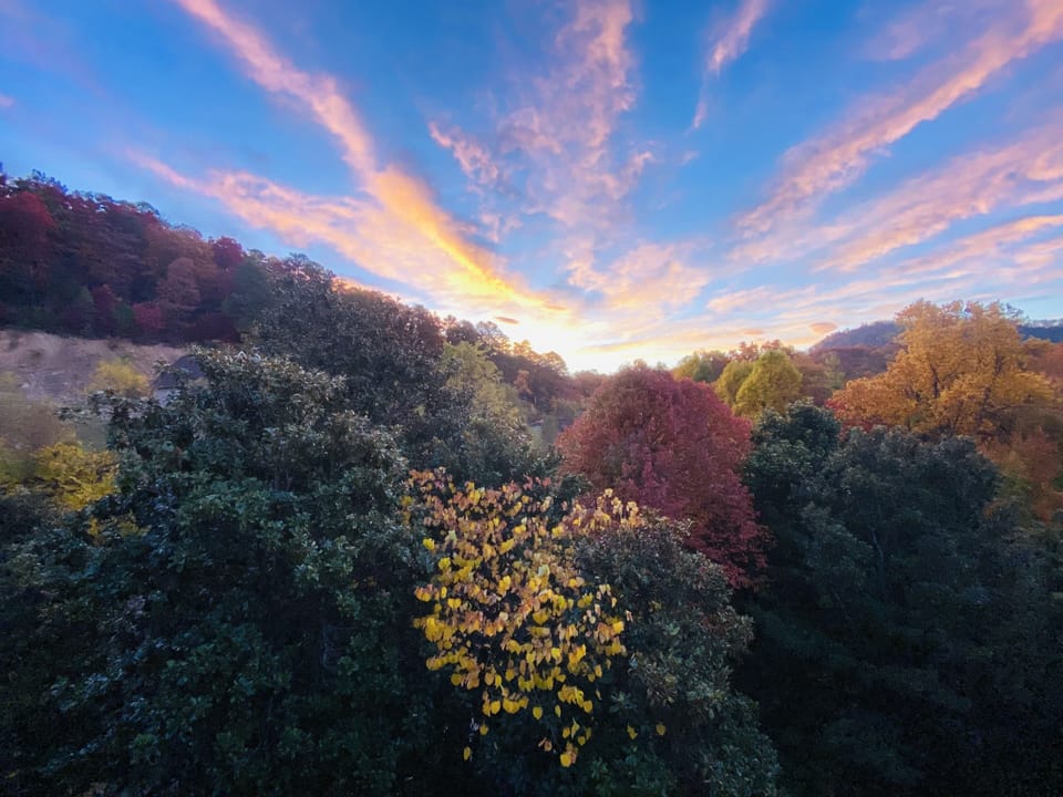 The views atop English Mountain are absolutely breath-taking!