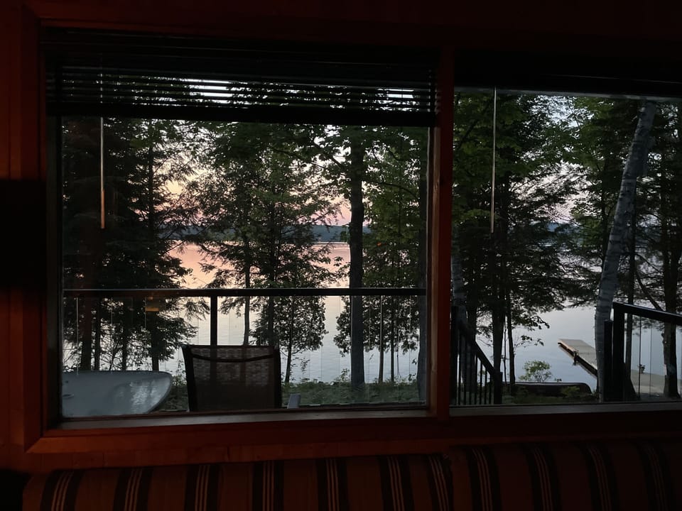 View from Living Room/ Dining 