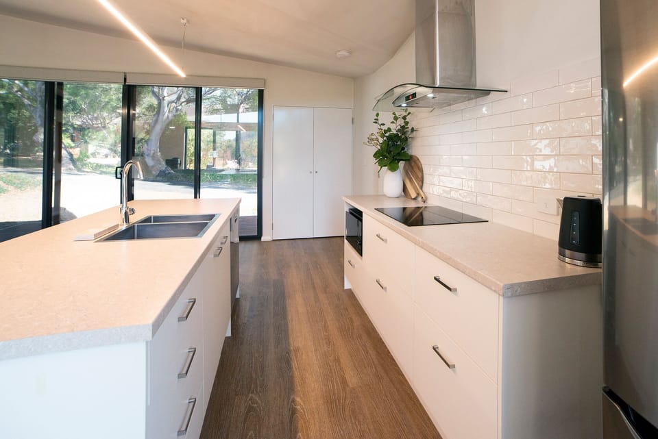 Kitchen with dishwasher