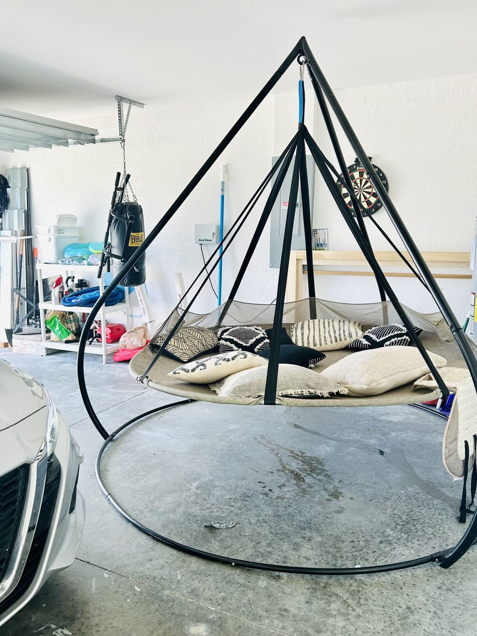 Swing in garage