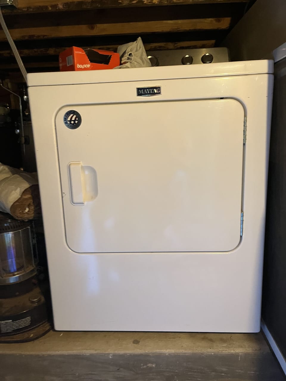 Maytag drier.