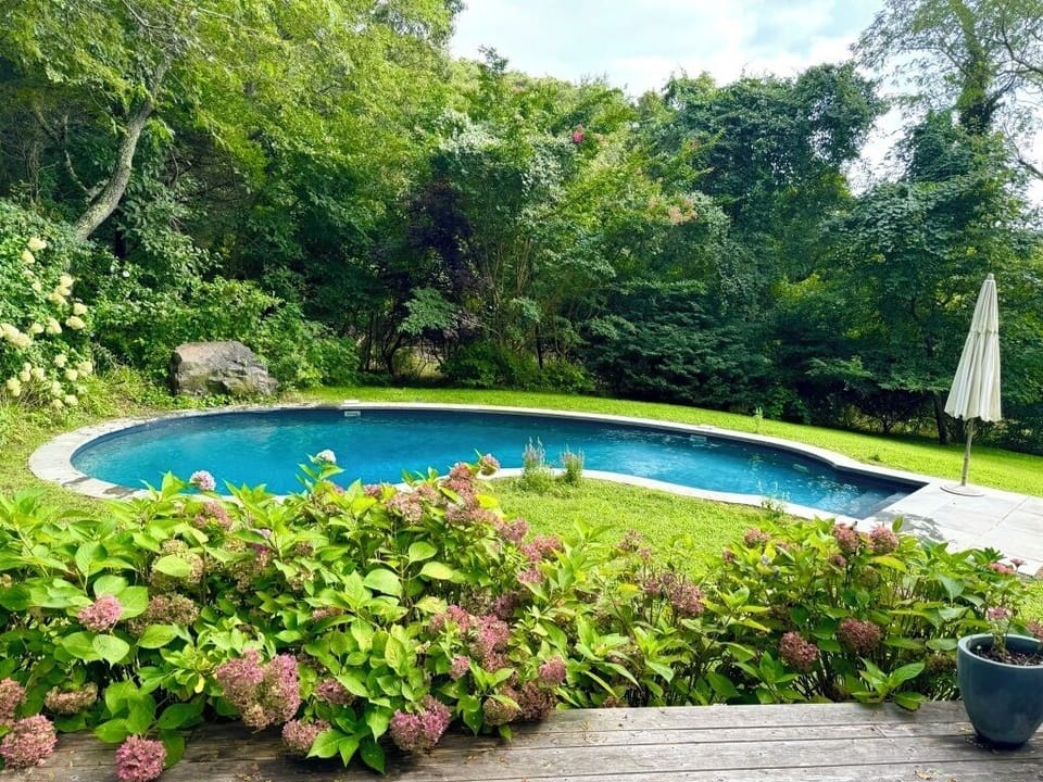 heated pool