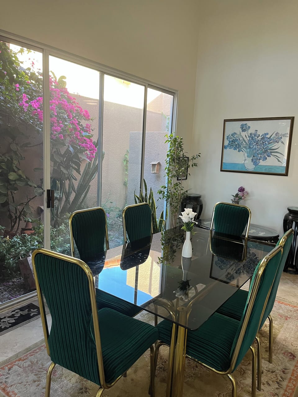 Dining room overlooking the atrium