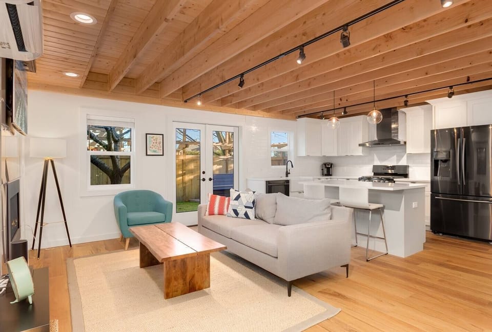 Main Living Space on Lower Level 