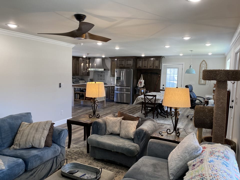 Open floor plan
