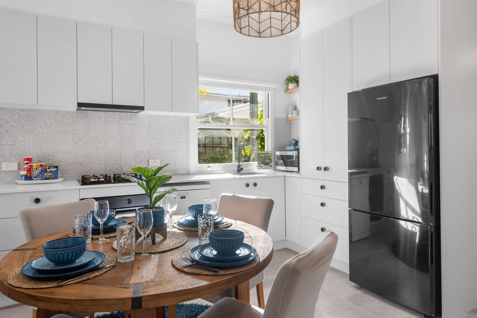 Enjoy your own space with your downstairs apartment.