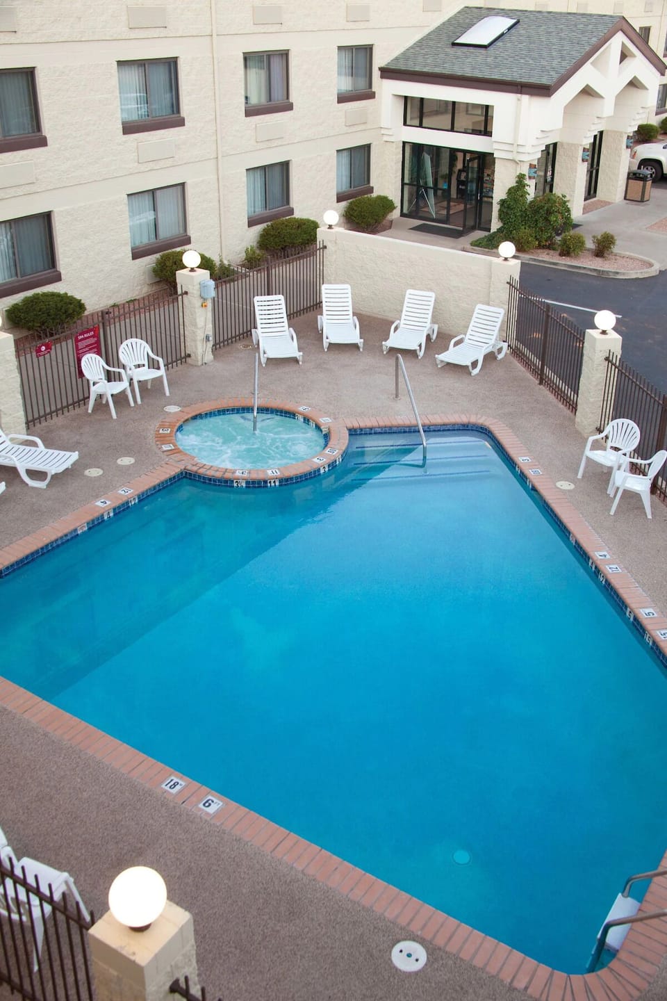 Soak up the afternoon sun beside the refreshed pool deck.