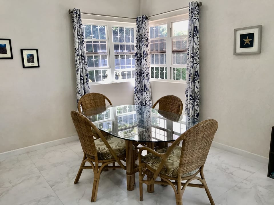 Indoor dining table 