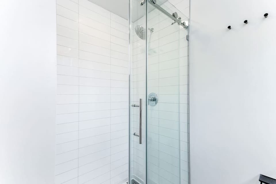Bathroom with walk-in shower