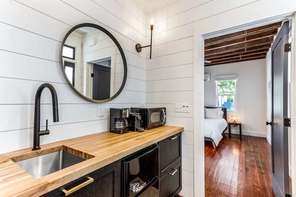 Kitchenette with Coffee + Espresso