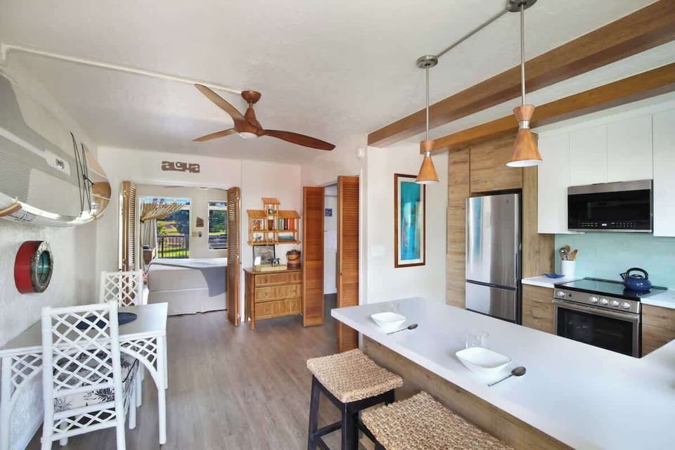 Open-concept island living with modern comforts throughout