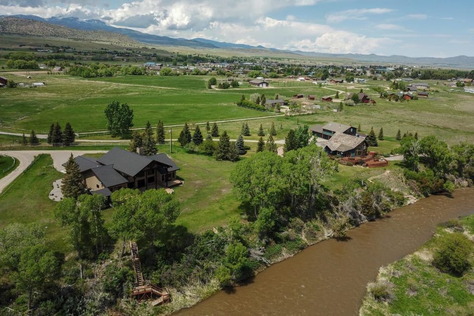 River view of the Madison River House 