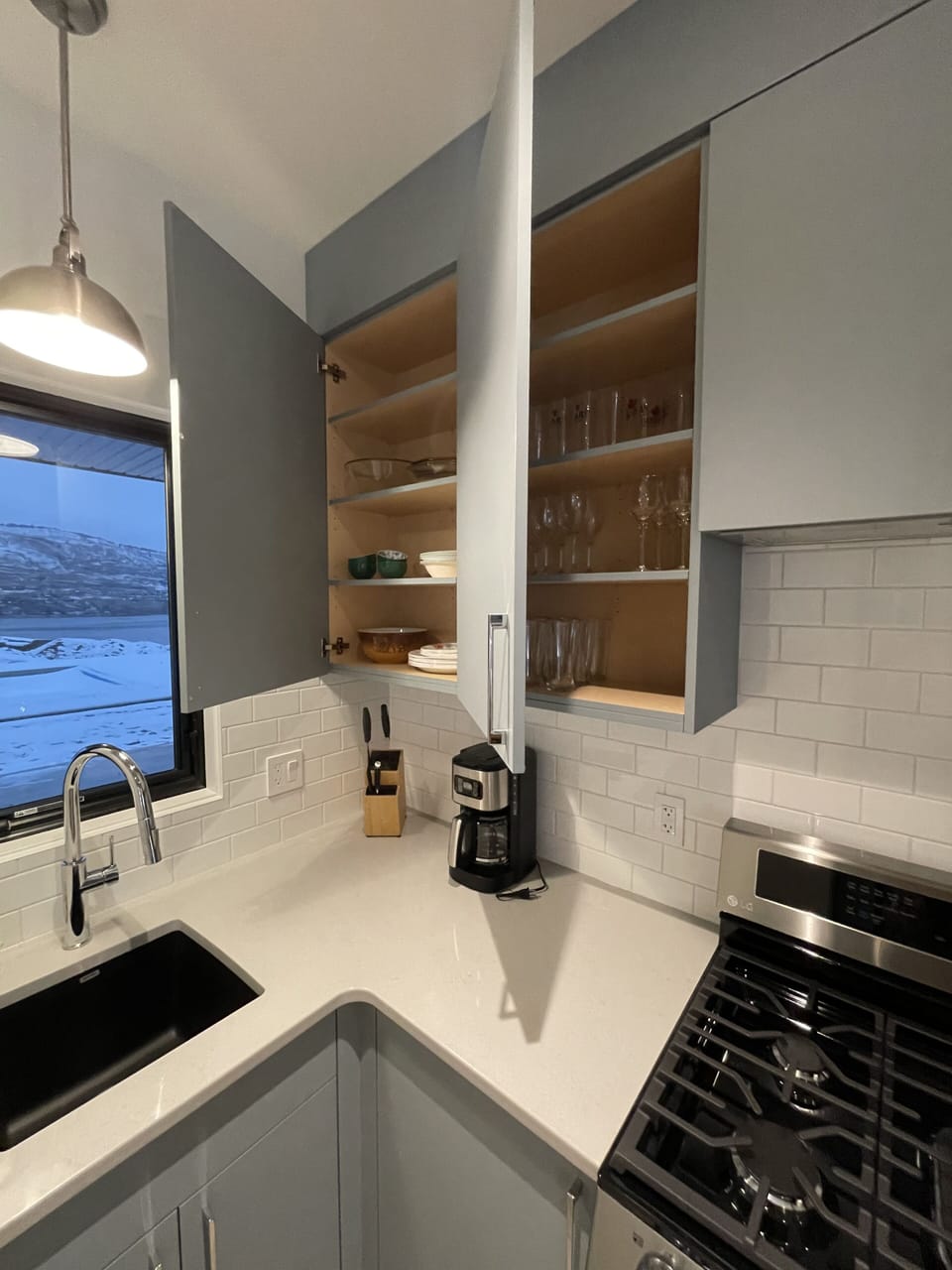 Kitchen in 2 bedroom unit