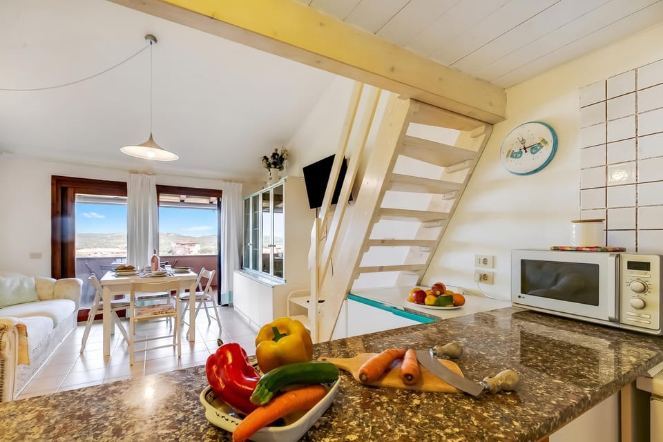 Kitchen and dining area