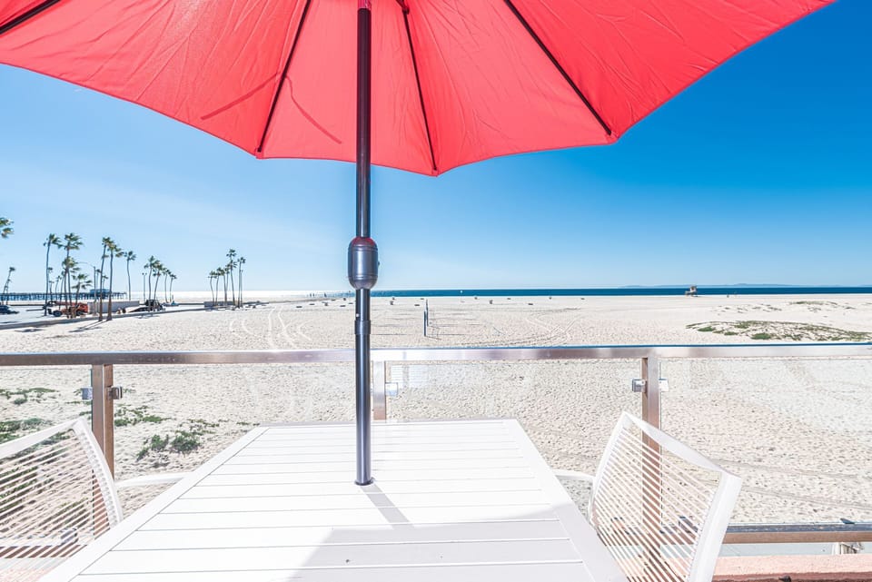 The perfect spot for a morning cup of coffee, a good book, or a sunset happy hour.
                