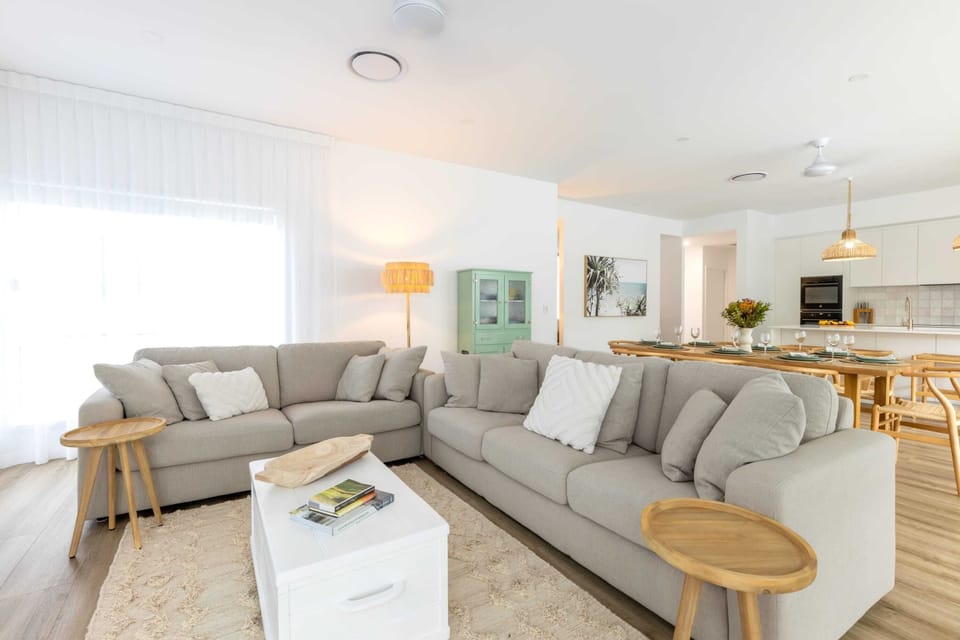 The lounge room caters to your every comfort.
