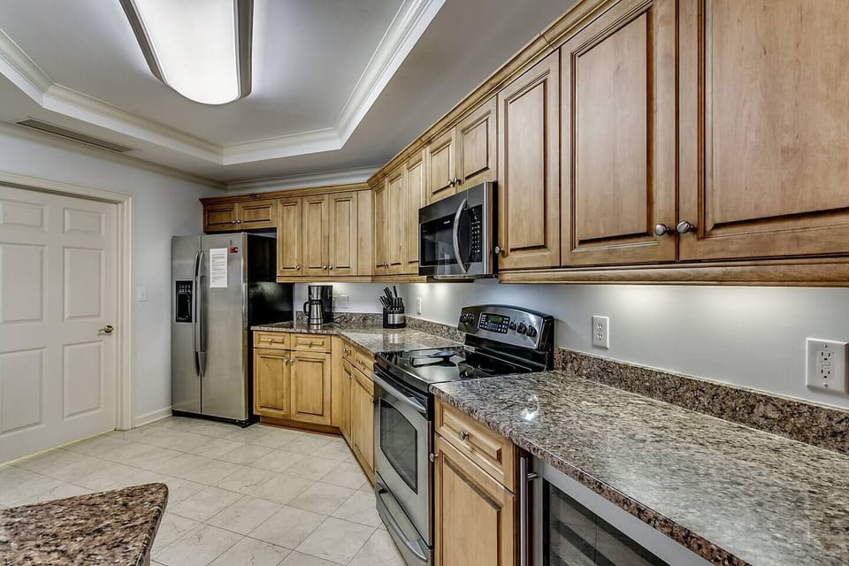 Fully equipped kitchen