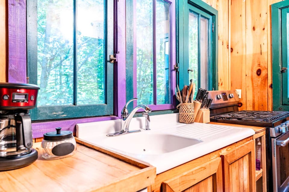 Mix of Wood Cabinets and Stainless Steel Appliances