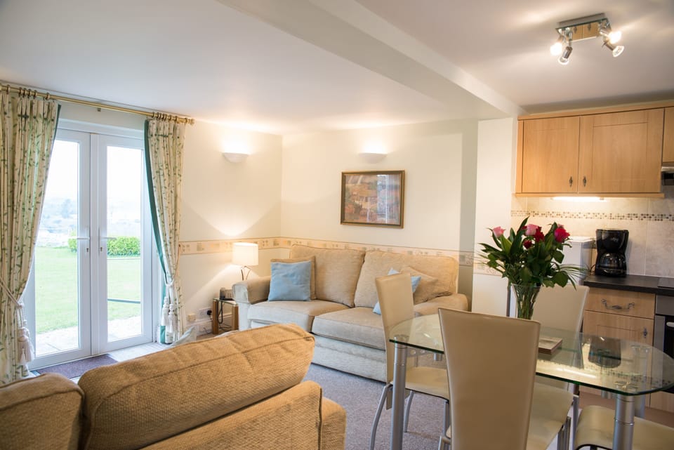 Living Room with Patio Doors