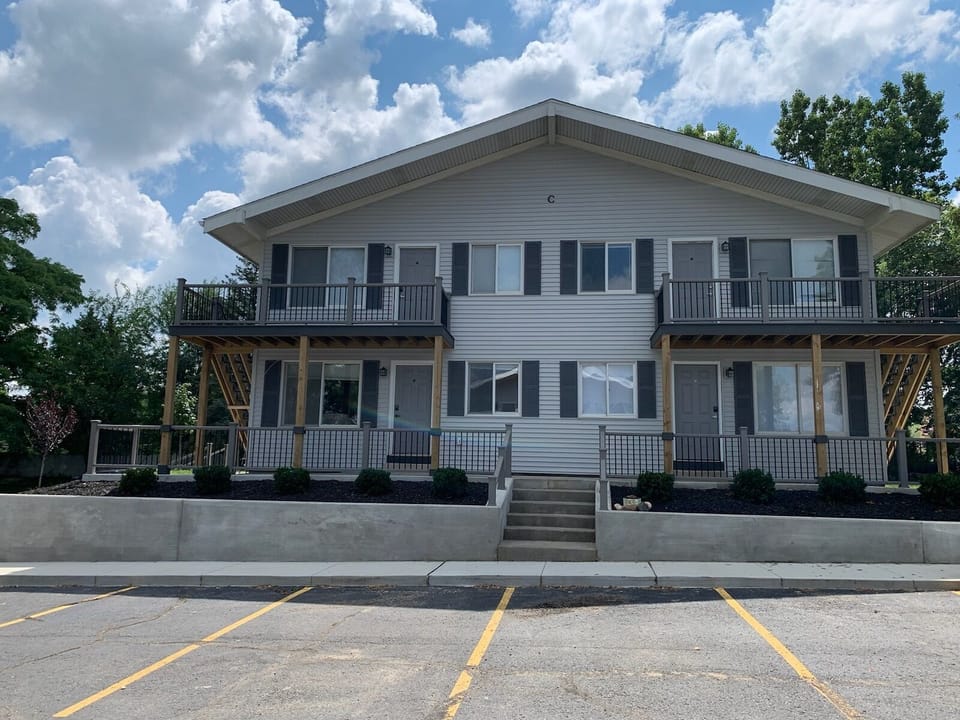 Building C. Unit is located on the frontside of the building.