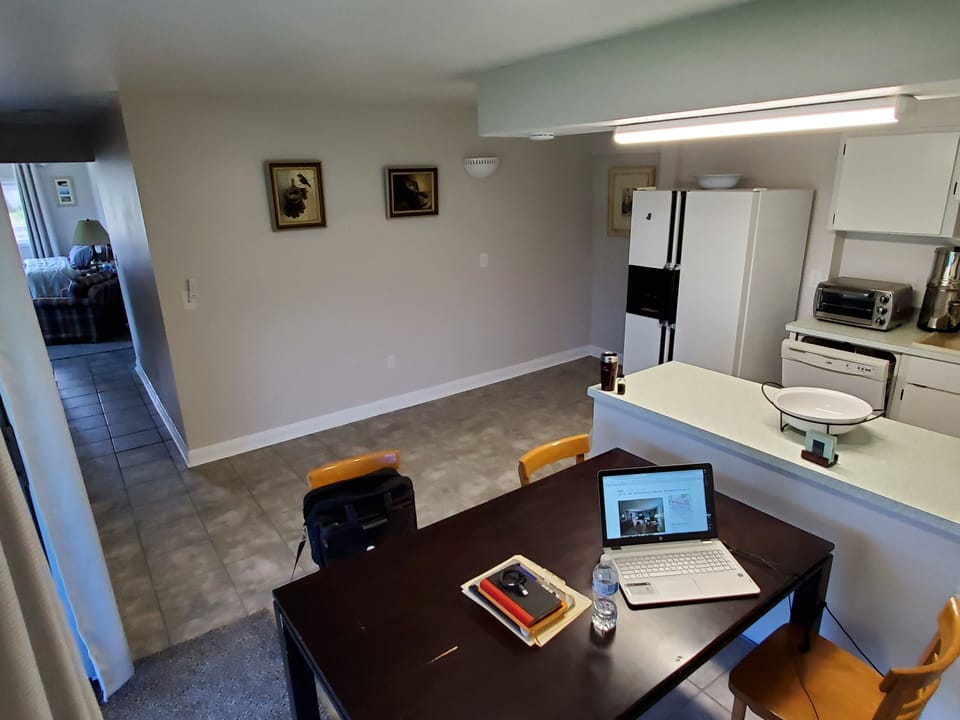Kitchen  and dinning area
