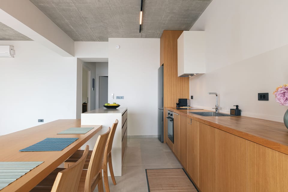 Fully equipped kitchen ensures a self catered holiday