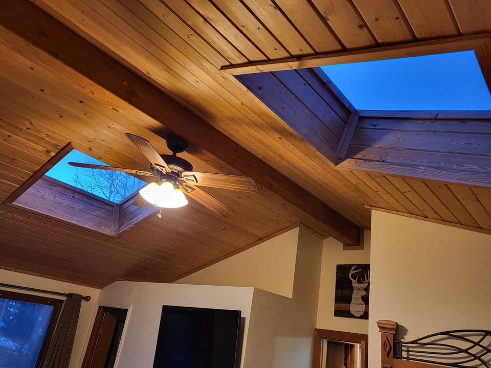 Master bedroom Sky Lights