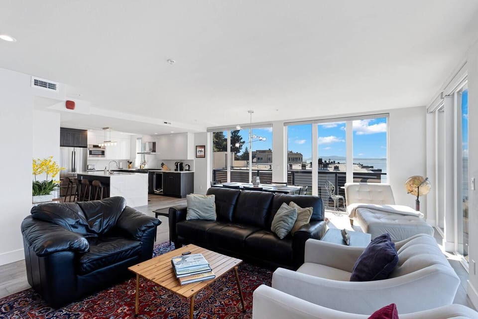 Open concept living area