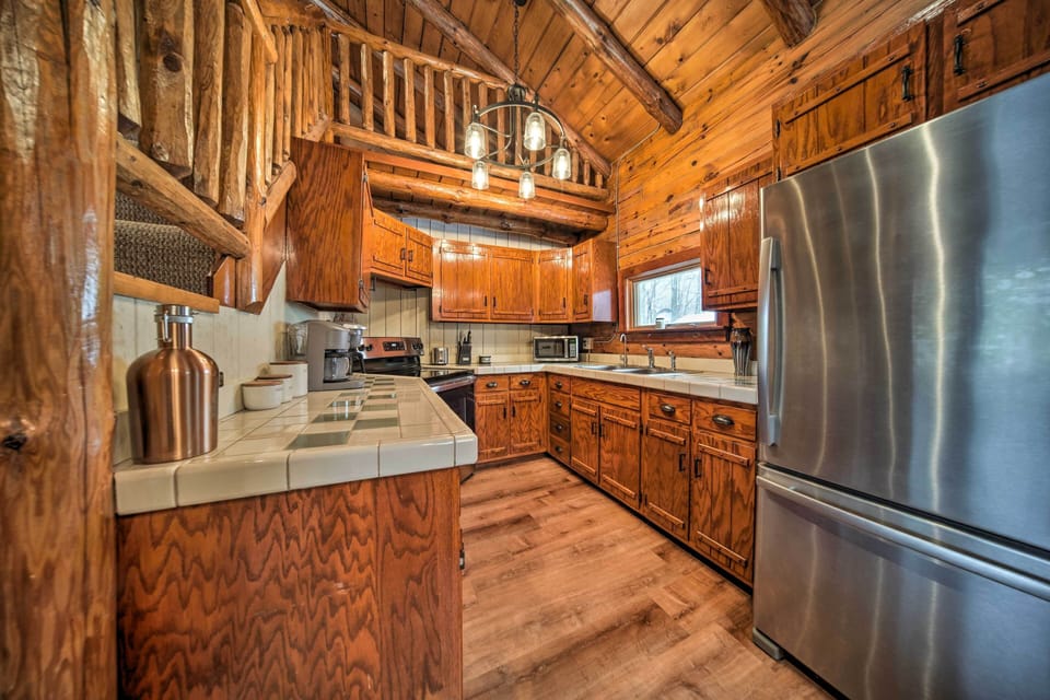 Kitchen | Keyless Entry | 2-Story Home