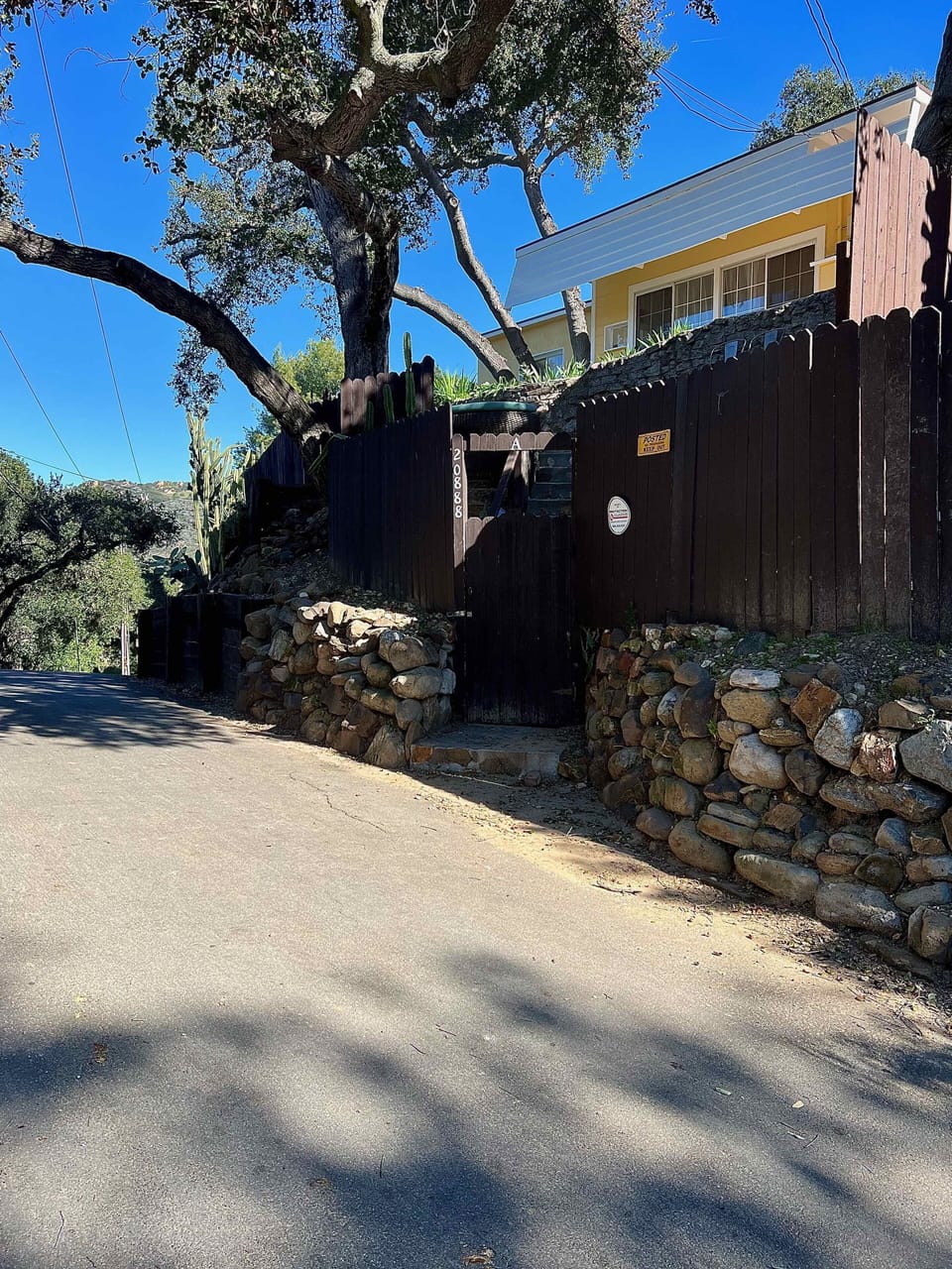 Entrance Gate From The Roadside 
