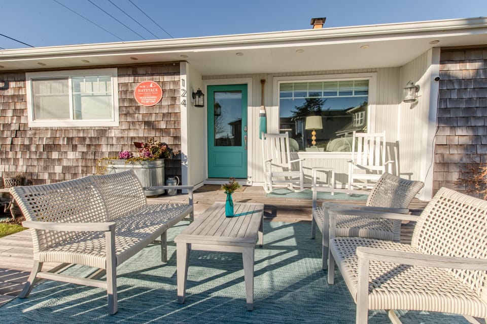 So much sun and space for great conversations and relaxing.