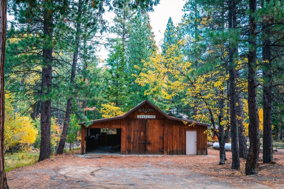 On-site parking available. The Cabin shares the 10-acre property with the Cottage.
