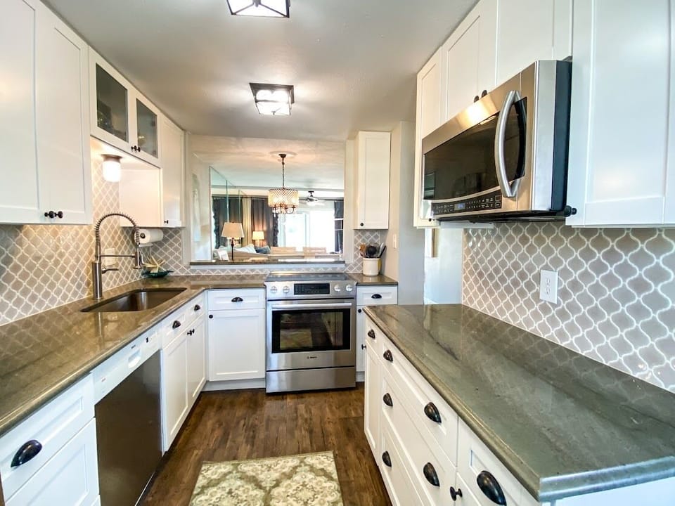 kitchen long view