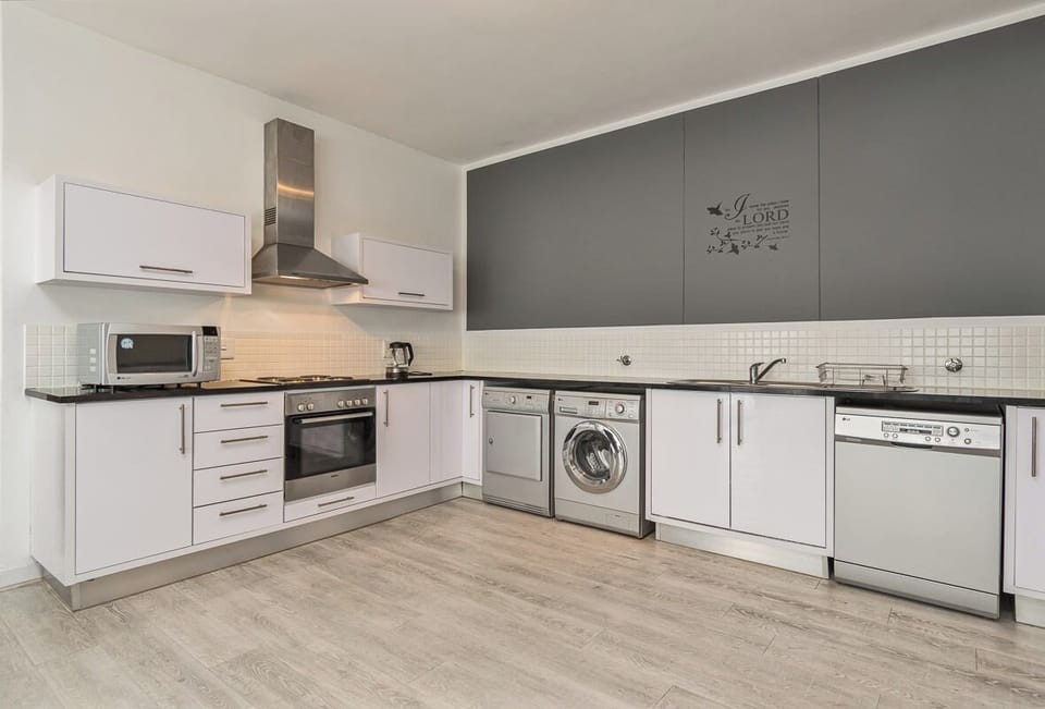 well equipped kitchen 